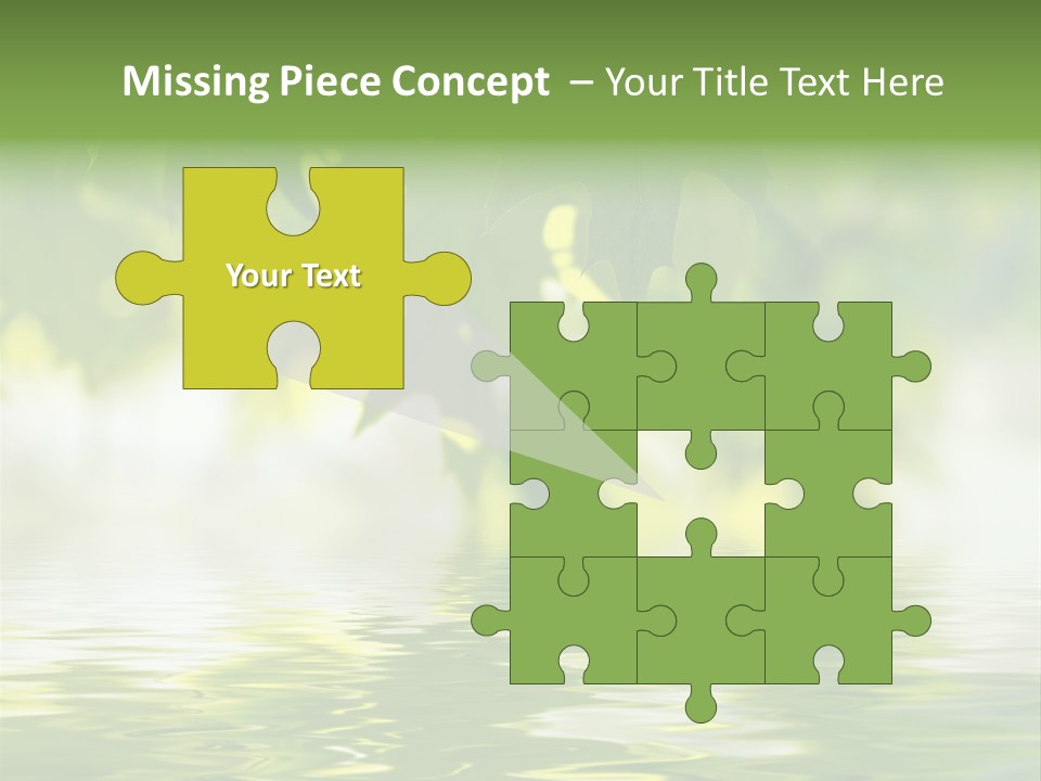 Summer Botany Outdoors PowerPoint Template