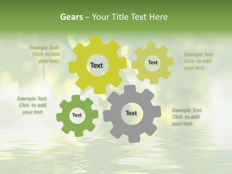 Summer Botany Outdoors PowerPoint Template