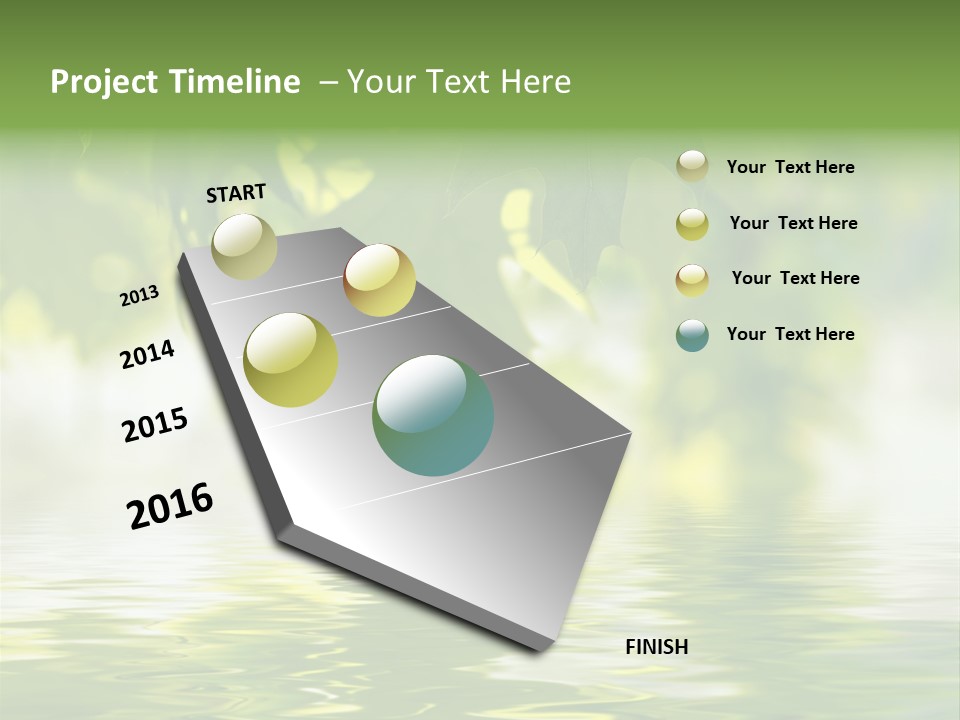 Summer Botany Outdoors PowerPoint Template