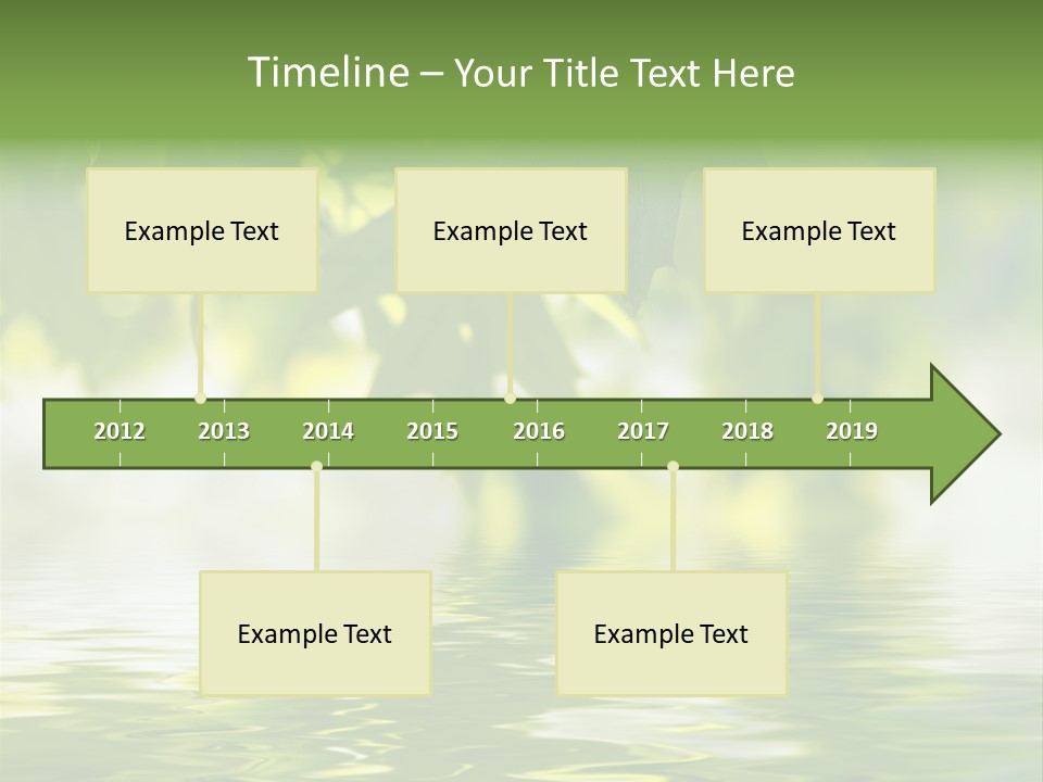 Summer Botany Outdoors PowerPoint Template