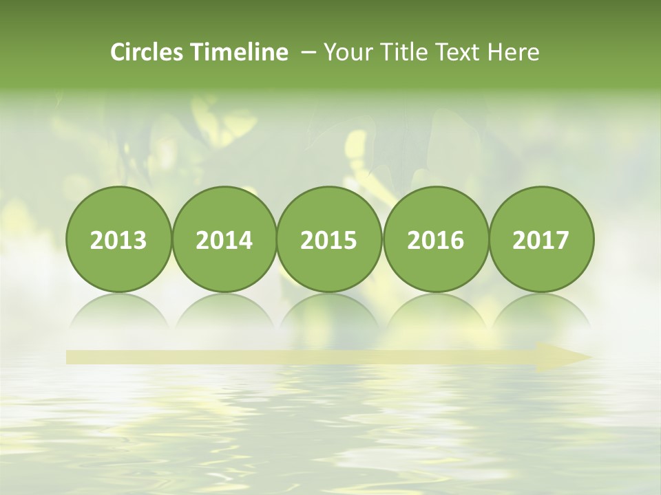 Summer Botany Outdoors PowerPoint Template