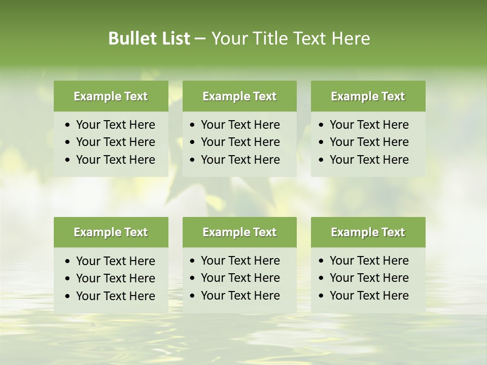 Summer Botany Outdoors PowerPoint Template