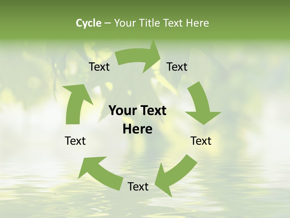 Summer Botany Outdoors PowerPoint Template