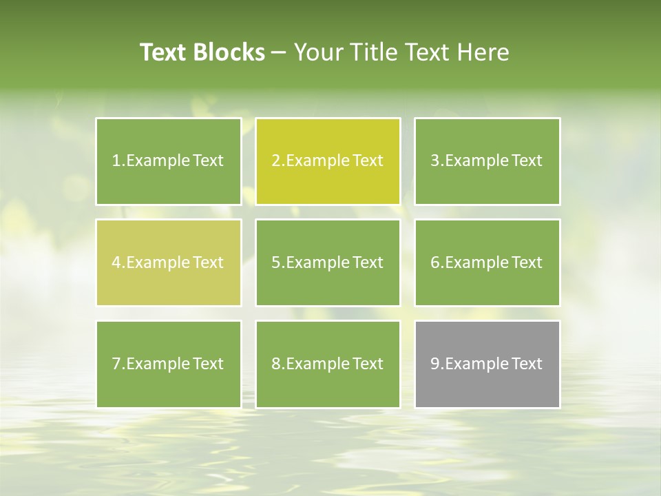 Summer Botany Outdoors PowerPoint Template