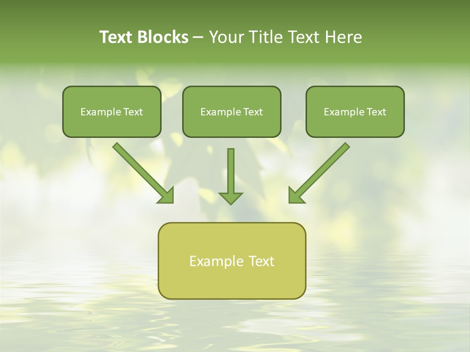 Summer Botany Outdoors PowerPoint Template