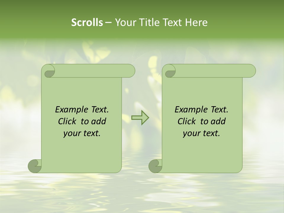 Summer Botany Outdoors PowerPoint Template
