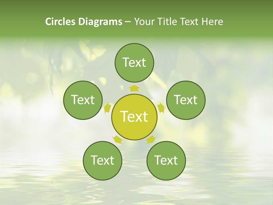 Summer Botany Outdoors PowerPoint Template