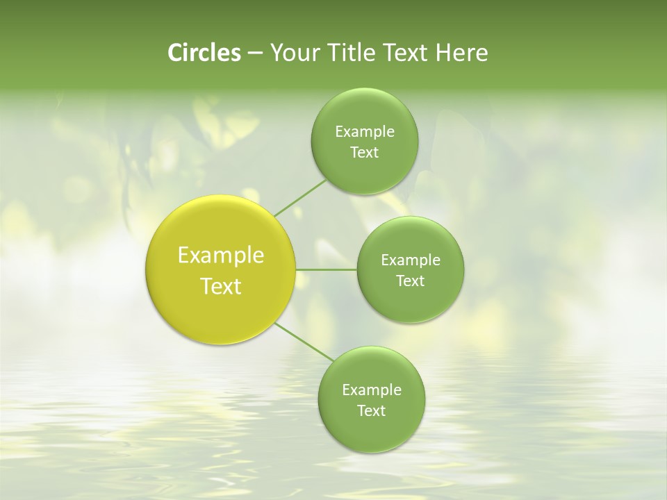 Summer Botany Outdoors PowerPoint Template