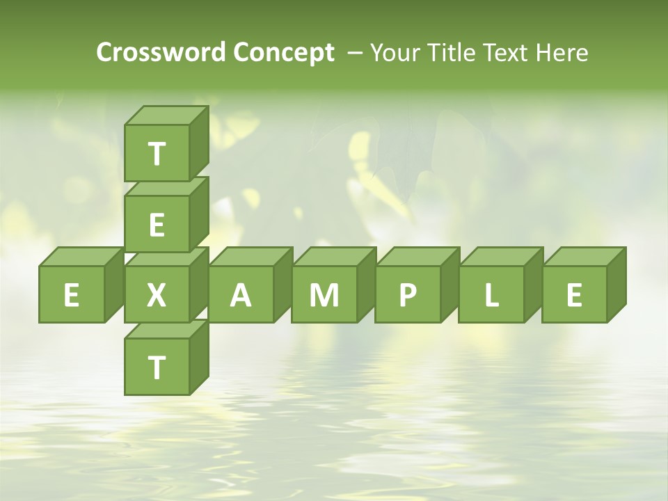 Summer Botany Outdoors PowerPoint Template