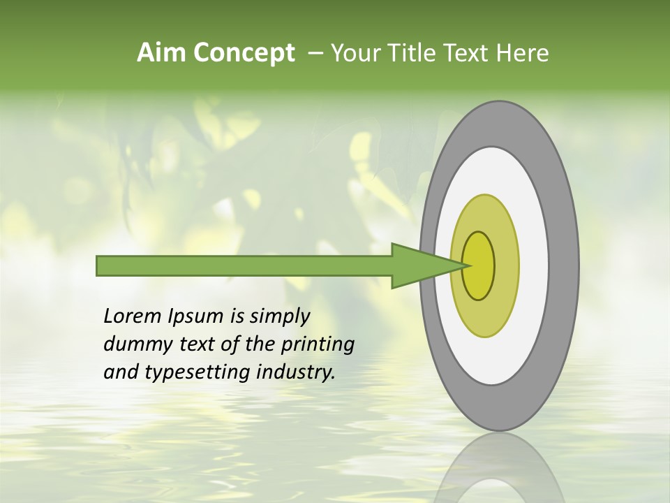 Summer Botany Outdoors PowerPoint Template