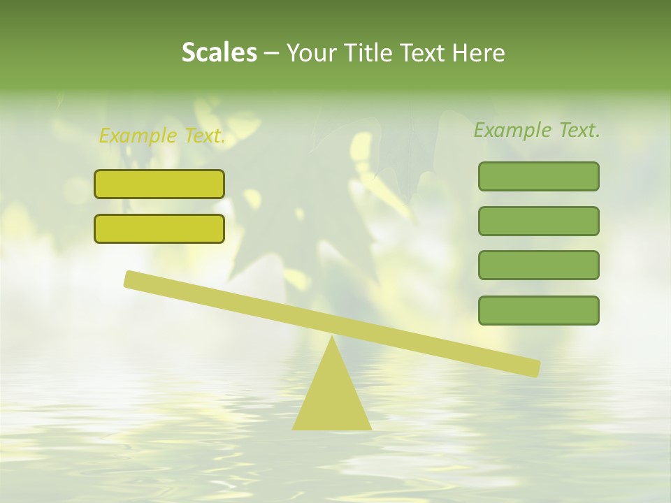 Summer Botany Outdoors PowerPoint Template
