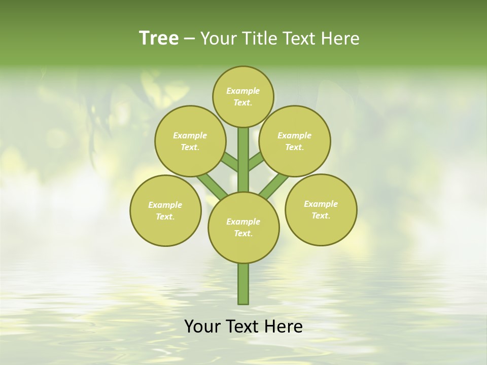 Summer Botany Outdoors PowerPoint Template