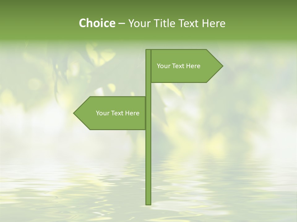 Summer Botany Outdoors PowerPoint Template