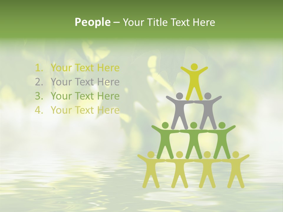 Summer Botany Outdoors PowerPoint Template