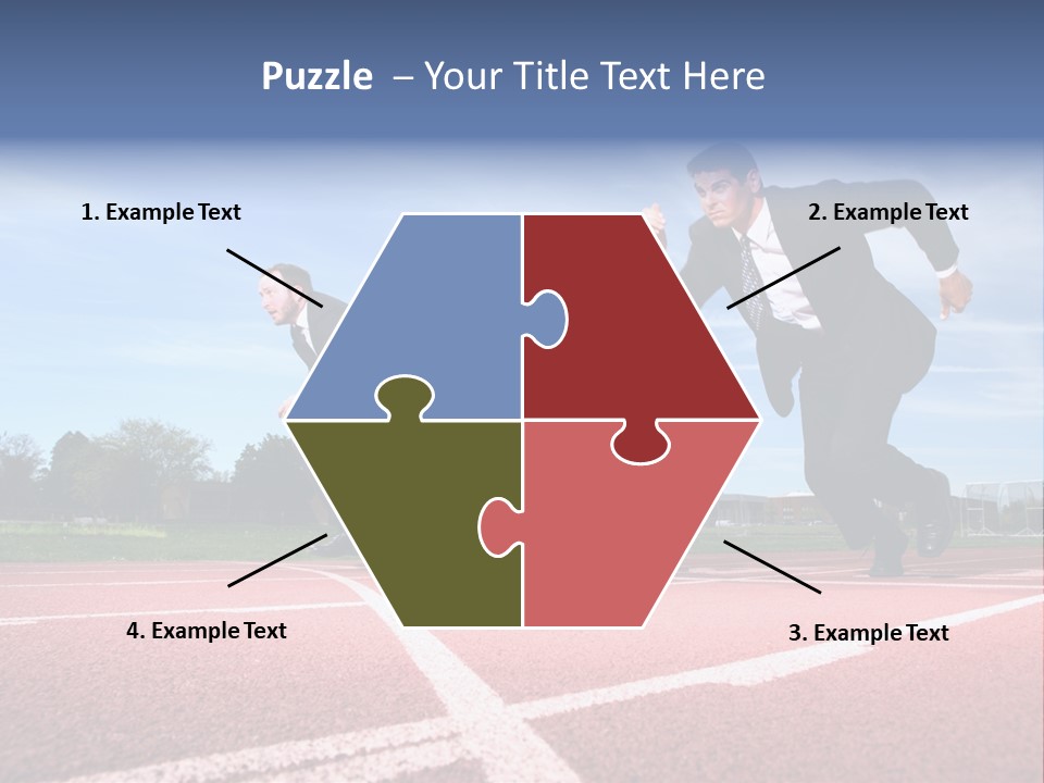 Office Line Quick PowerPoint Template