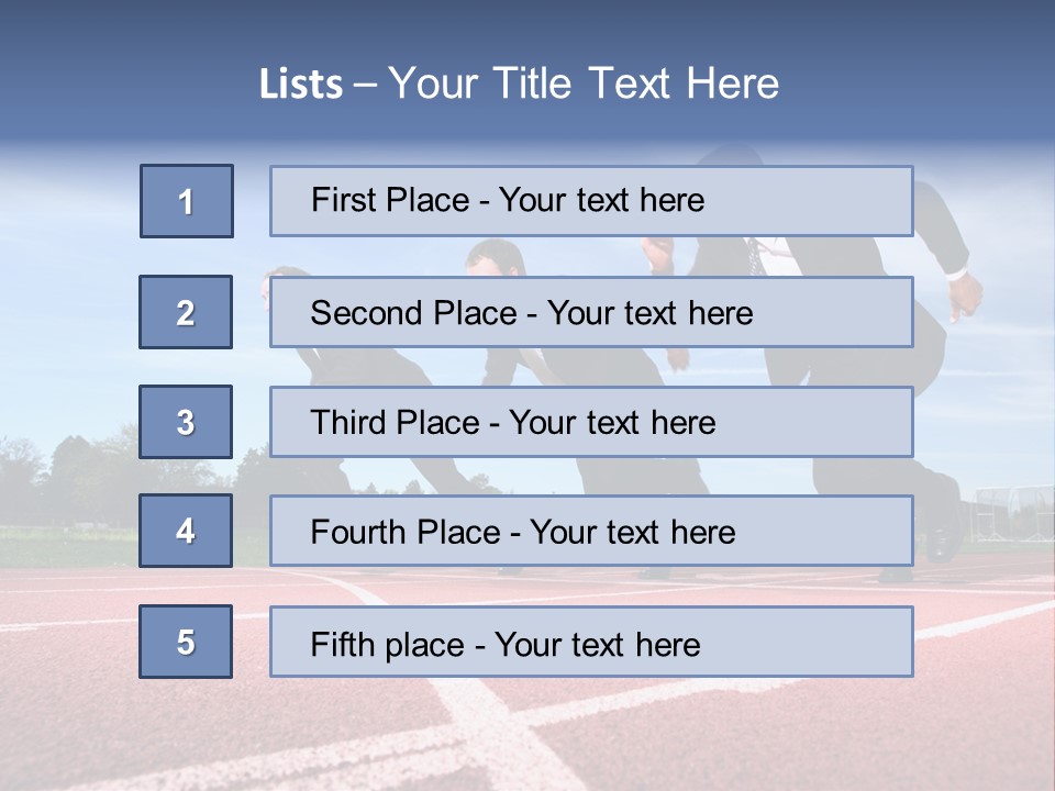 Office Line Quick PowerPoint Template