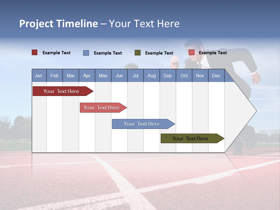 Office Line Quick PowerPoint Template