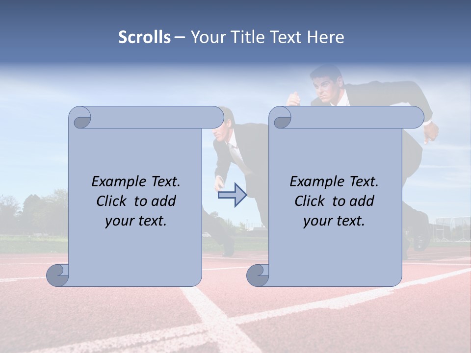 Office Line Quick PowerPoint Template