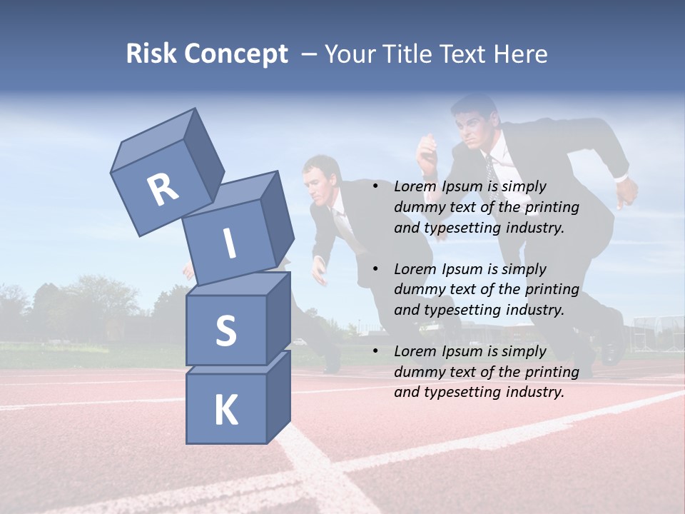 Office Line Quick PowerPoint Template