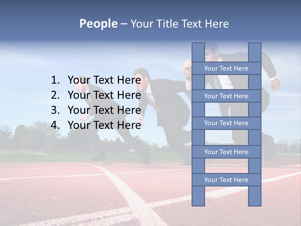 Office Line Quick PowerPoint Template