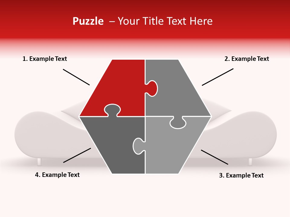 Leather Comfy Living PowerPoint Template