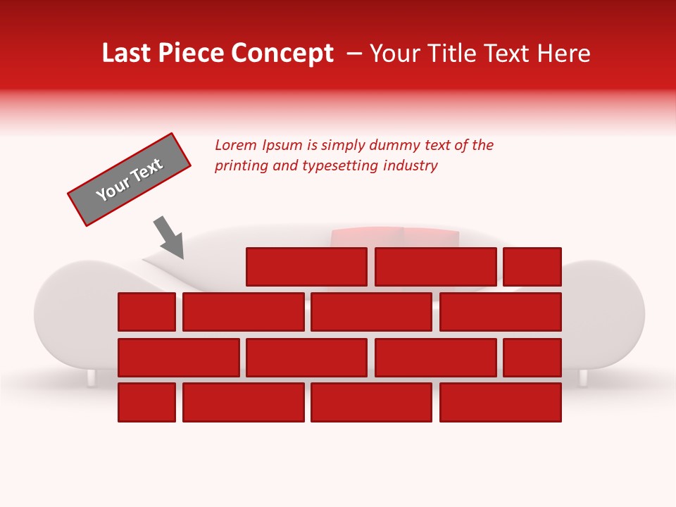 Leather Comfy Living PowerPoint Template