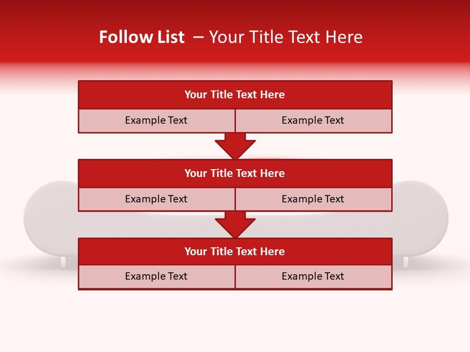 Leather Comfy Living PowerPoint Template