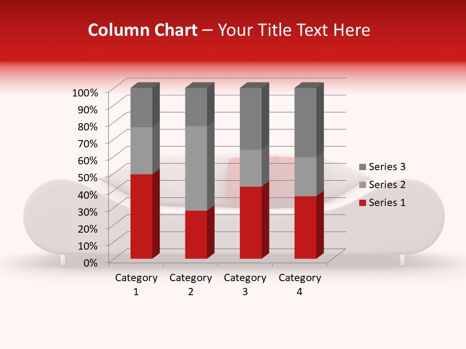 Leather Comfy Living PowerPoint Template