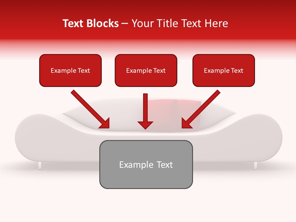 Leather Comfy Living PowerPoint Template