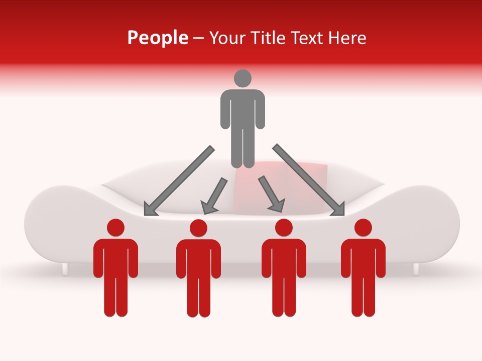 Leather Comfy Living PowerPoint Template