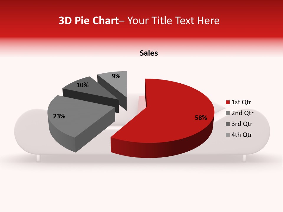 Leather Comfy Living PowerPoint Template