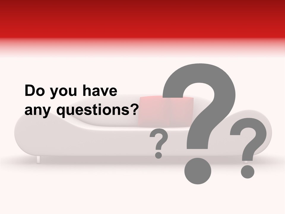 Leather Comfy Living PowerPoint Template