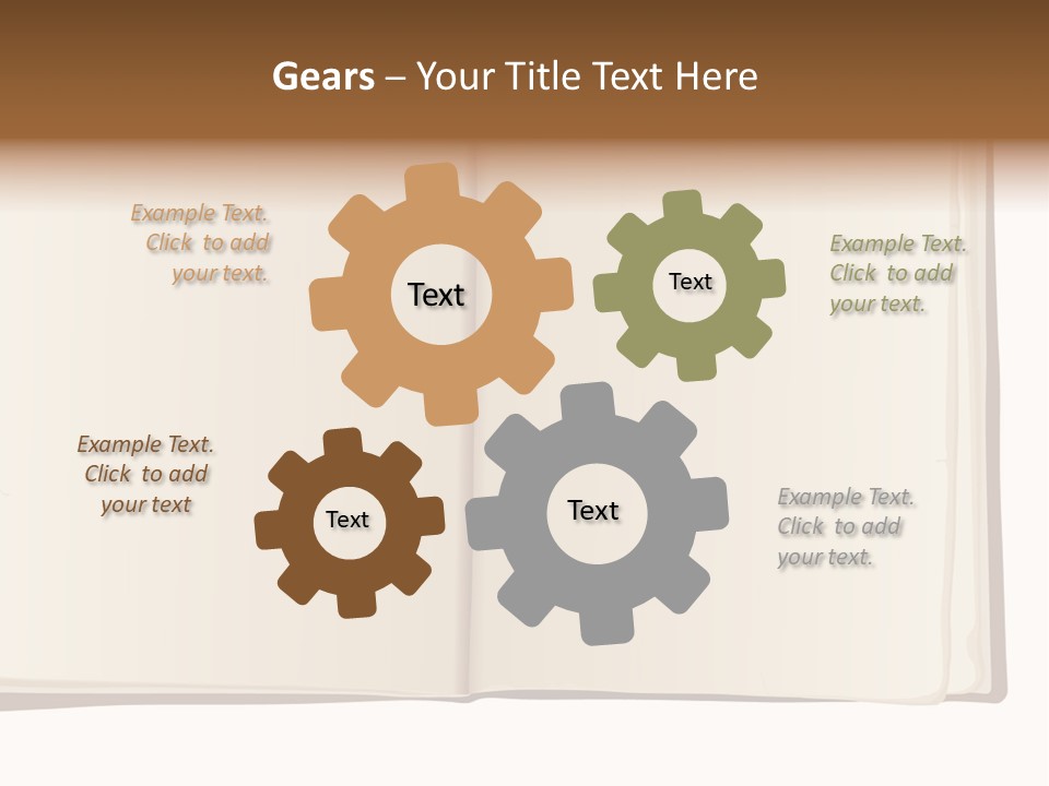 Vintage Page Illustration PowerPoint Template