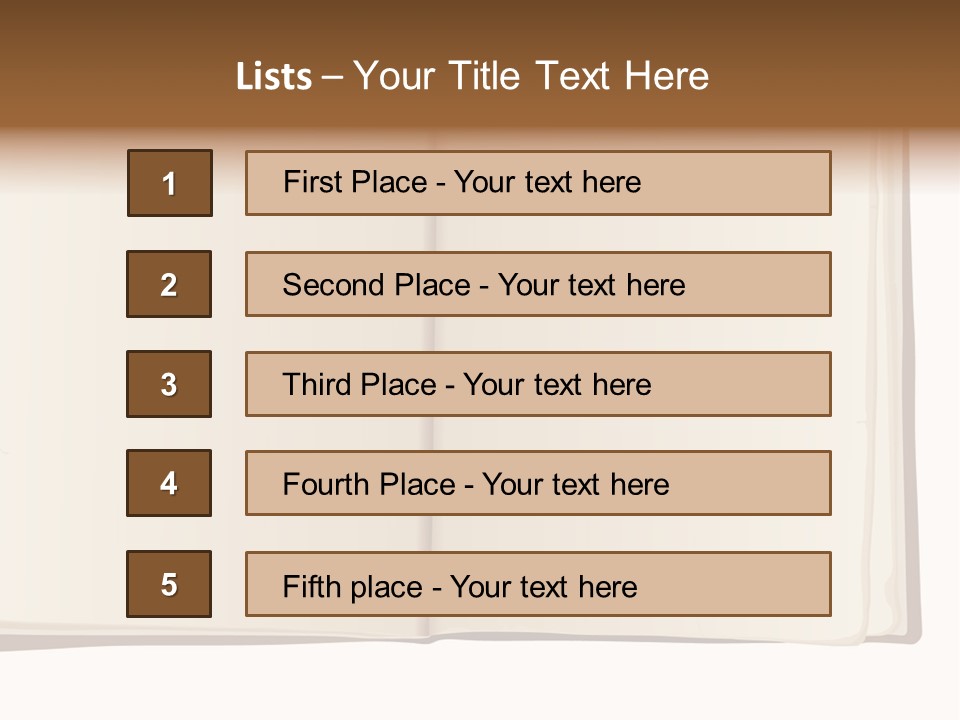 Vintage Page Illustration PowerPoint Template