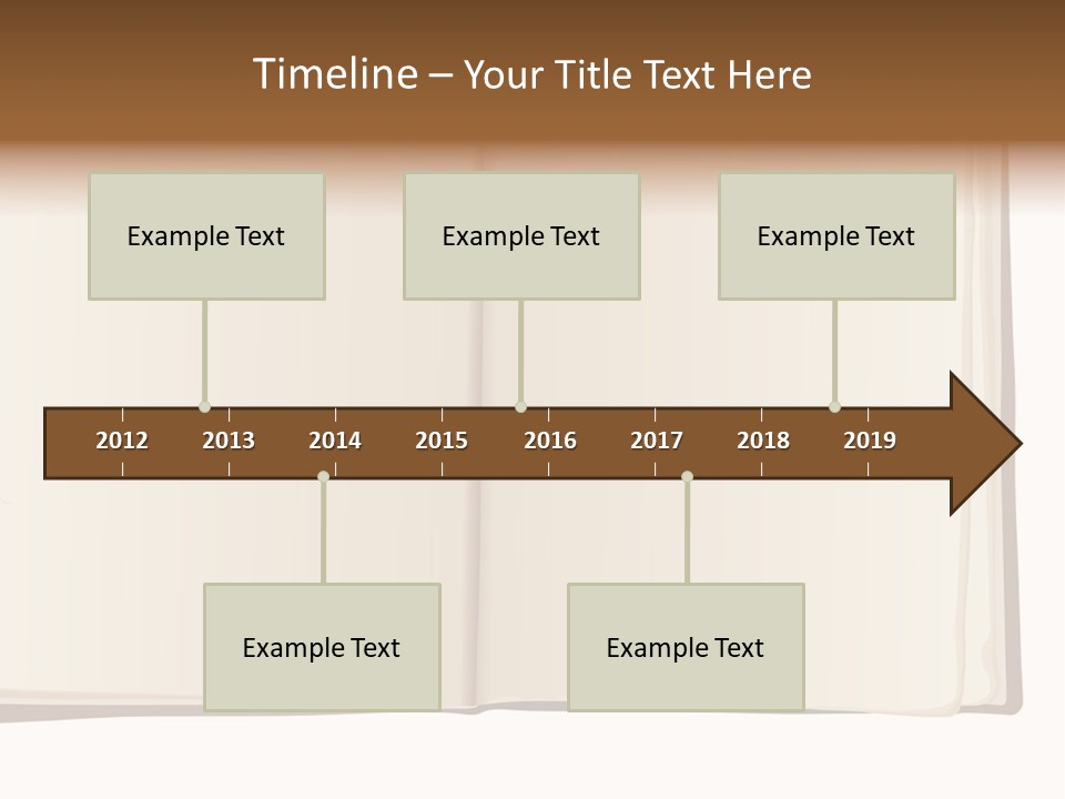 Vintage Page Illustration PowerPoint Template