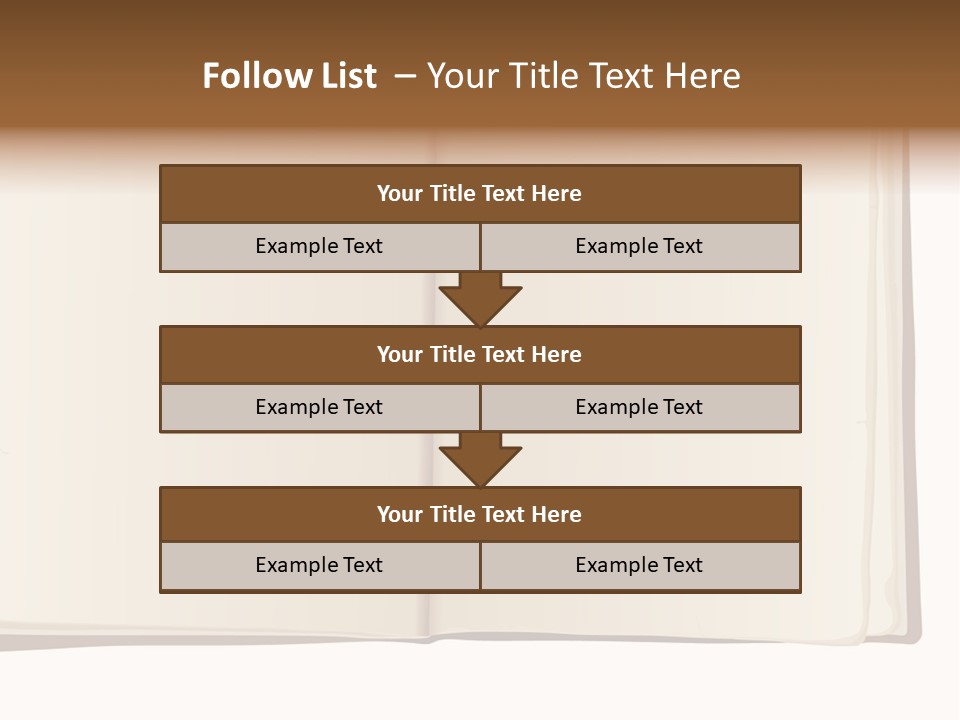 Vintage Page Illustration PowerPoint Template