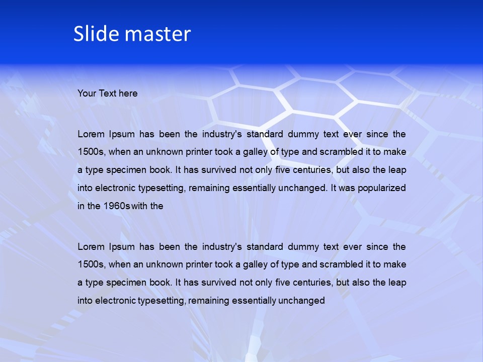 Global Cellular Abstract PowerPoint Template