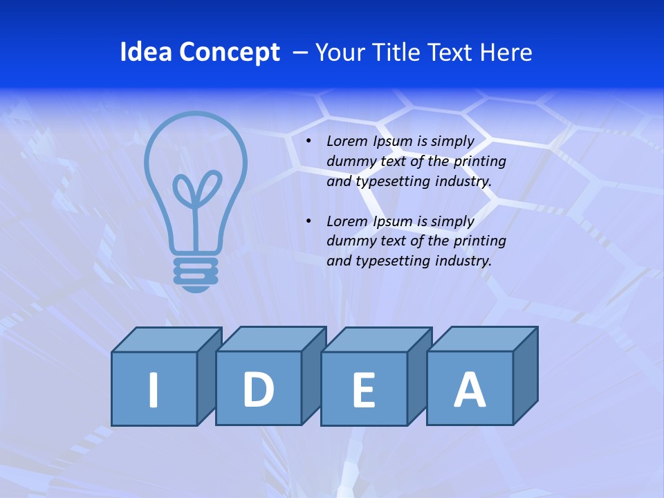 Global Cellular Abstract PowerPoint Template