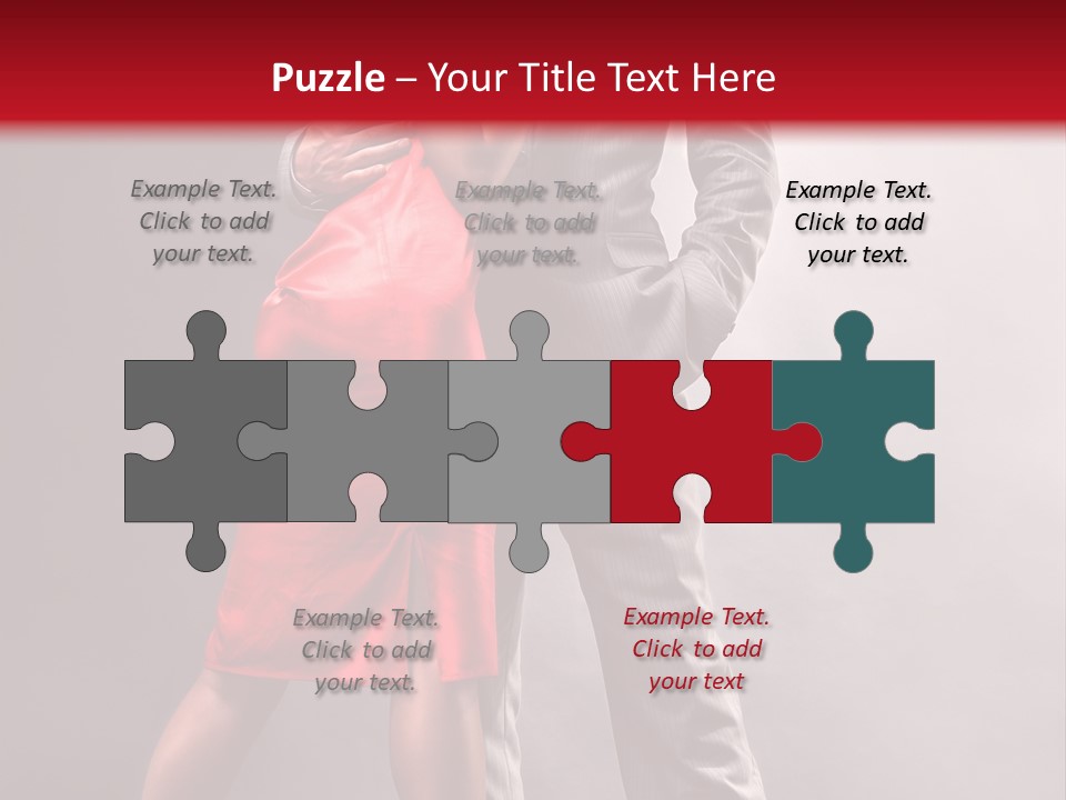 Couple Model Day PowerPoint Template