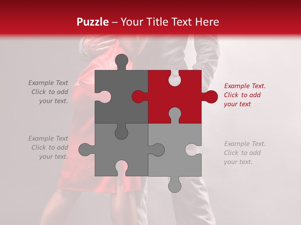 Couple Model Day PowerPoint Template
