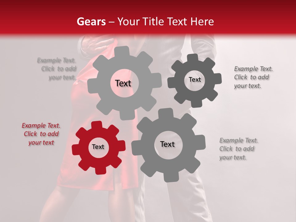 Couple Model Day PowerPoint Template