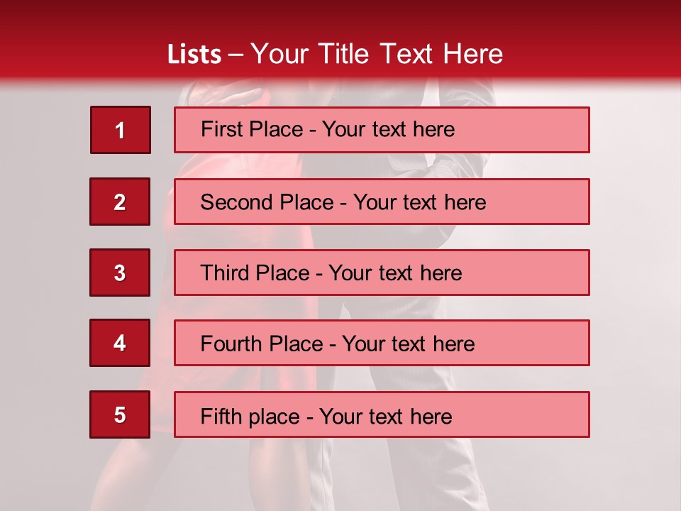 Couple Model Day PowerPoint Template