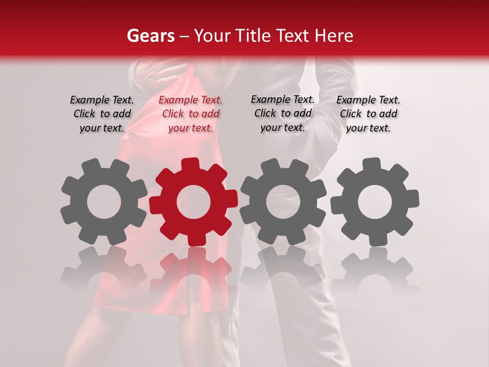 Couple Model Day PowerPoint Template