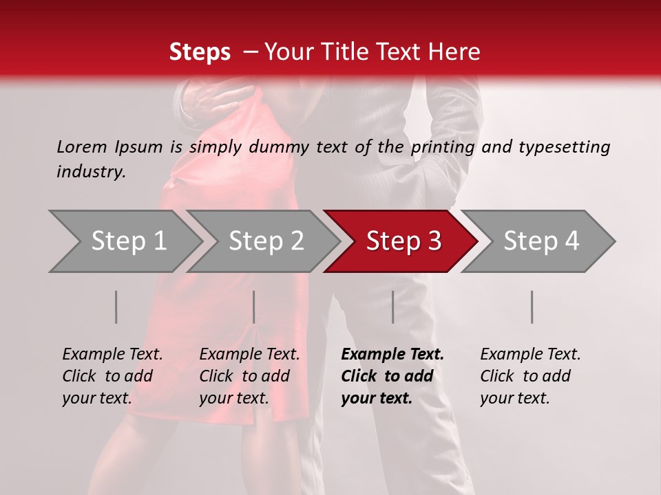 Couple Model Day PowerPoint Template