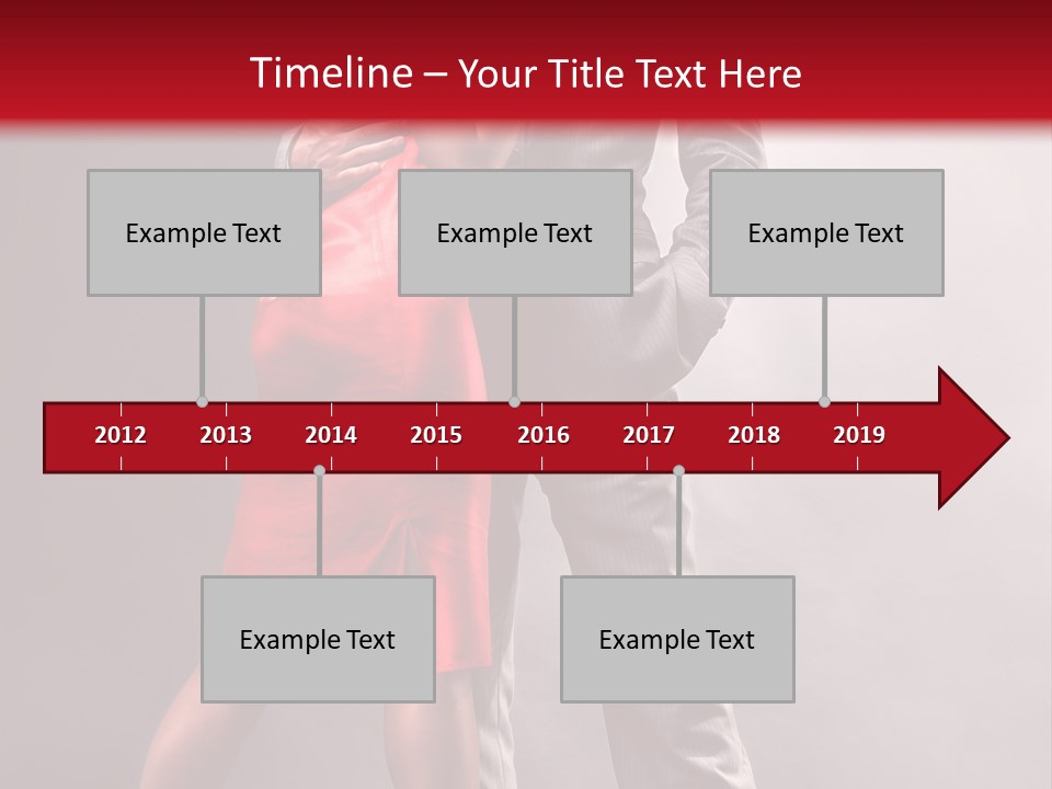 Couple Model Day PowerPoint Template