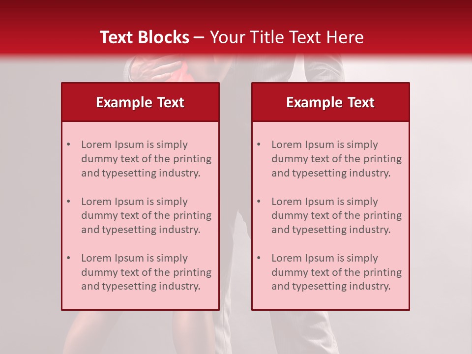 Couple Model Day PowerPoint Template