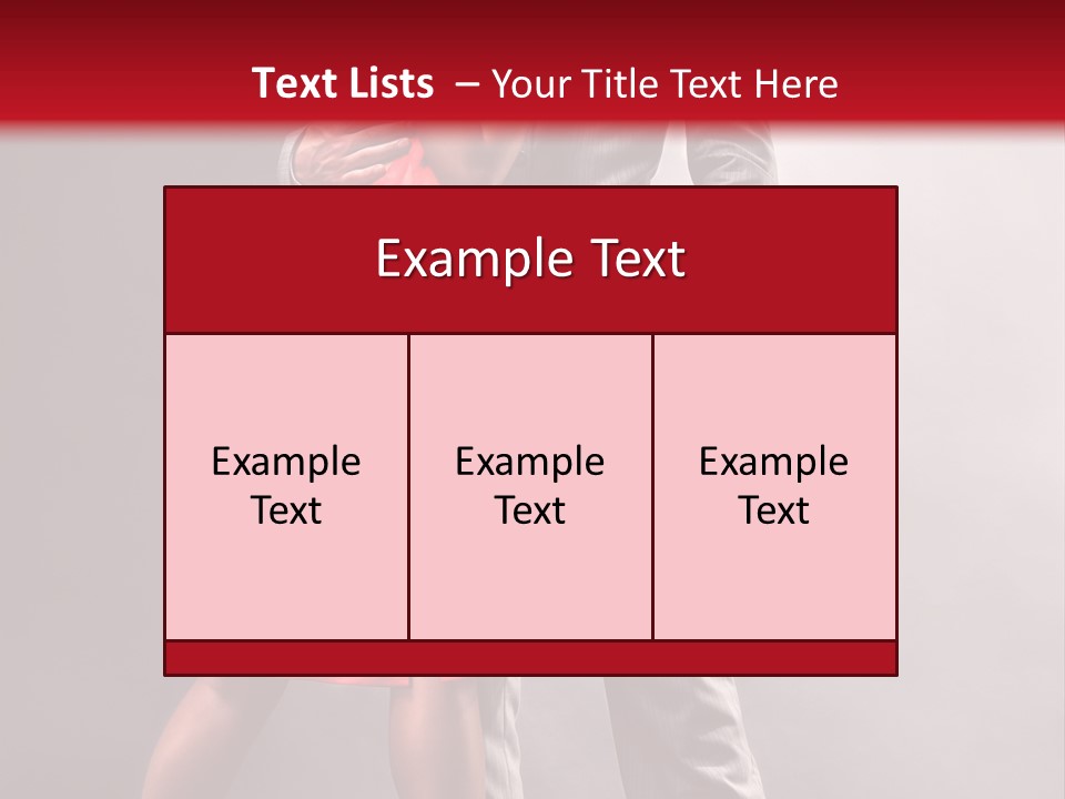 Couple Model Day PowerPoint Template