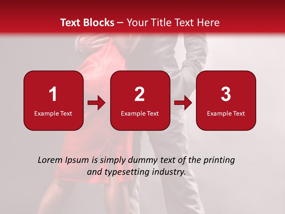 Couple Model Day PowerPoint Template