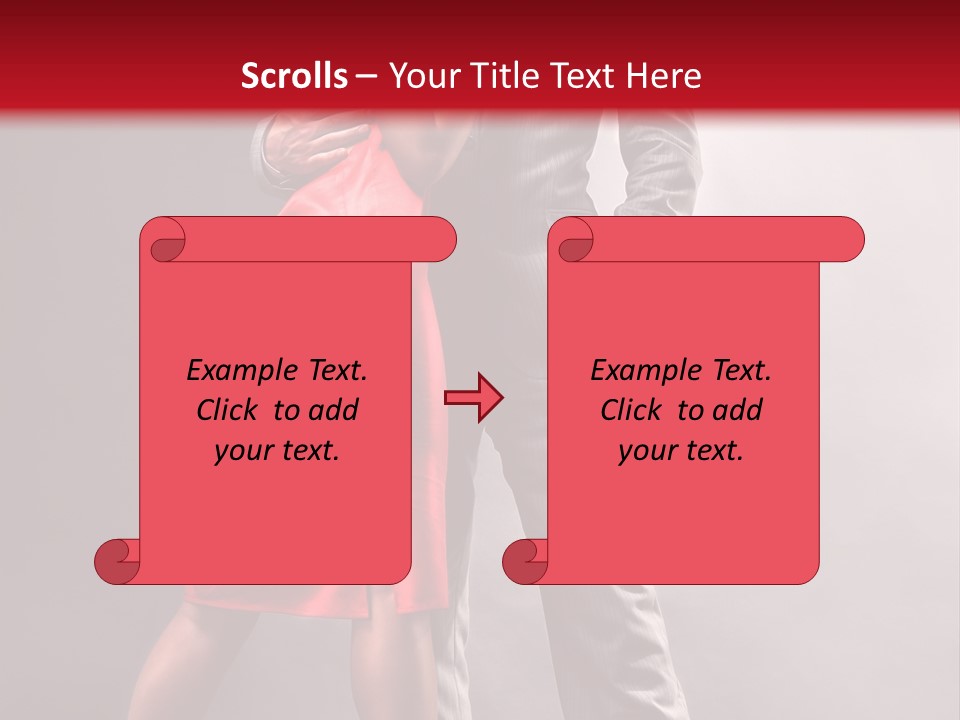 Couple Model Day PowerPoint Template
