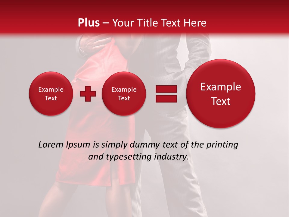 Couple Model Day PowerPoint Template
